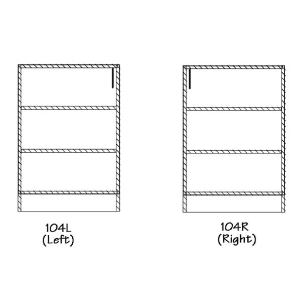 Base Cabinet – 104L – Cabinets By The Inch